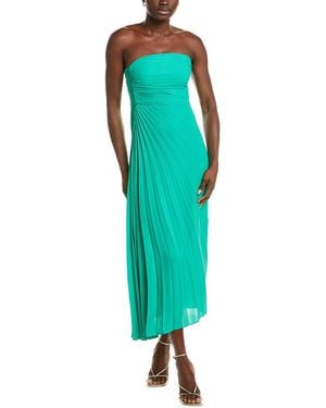 Nicole Miller Sleeveless Midi Dress - Green