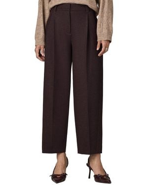 Wit & Wisdom Relaxed Barrel Leg Trouser - Black