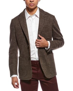 Canali Wool Blazer - Brown