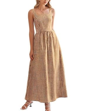 Tedora Maxi Dress - Natural
