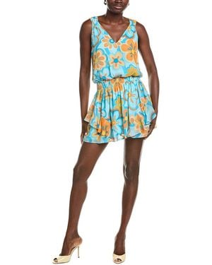 Ramy Brook Laila Mini Dress - Blue