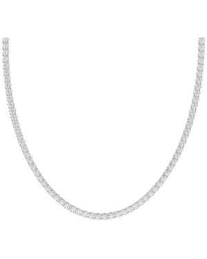 Lab Grown Diamonds 14K 10.00 Ct. Tw. Lab-Grown Diamond Necklace - White