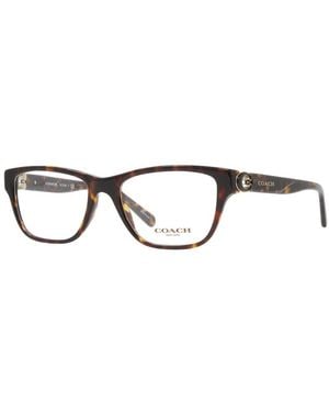 COACH Hc6154 50Mm Optical Frames - Brown