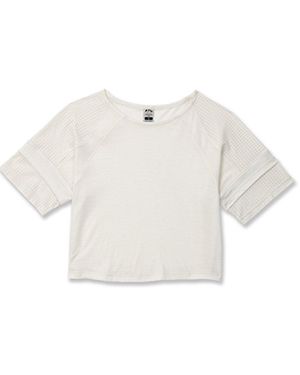 Athletic Propulsion Labs The Perfect Wool Crop Top - White