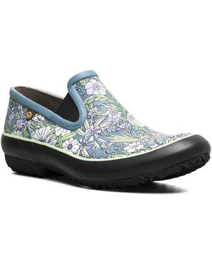 Bogs Patch Slip Floral Rainboot - Black