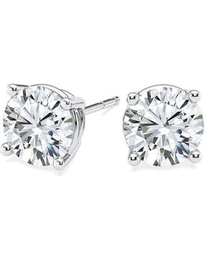 Diana M. Jewels Diana M. Fine Jewellery 14k 4.00 Ct. Tw. Lab Grown Diamond Studs - White