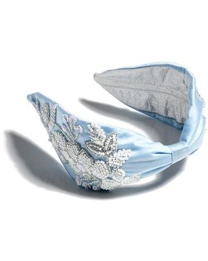Shiraleah Embellished Wide Headband - Blue