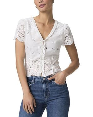 PAIGE Quinta Top - White