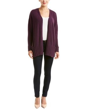 Portolano Cashmere Cardigan - Red