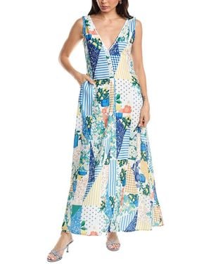 JLuxe Sleeveless Maxi Dress - Blue