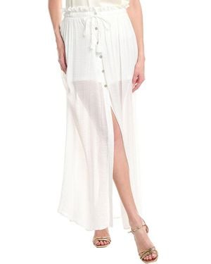 Brook + Lynn Maxi Skirt - White