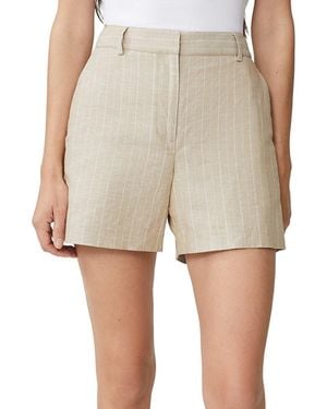 J.McLaughlin Orita Linen-Blend Short - Natural