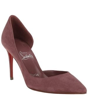 Christian Louboutin Dnu Iriza Suede Pump - Purple