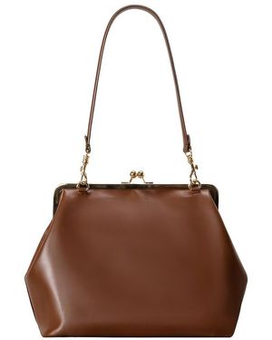 Adele Berto Clutch - Brown
