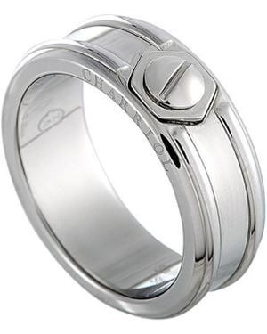 Charriol Stainless Steel Ring - Metallic