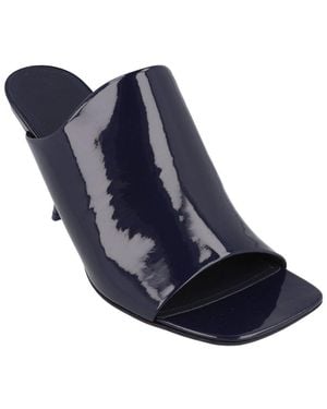 Ferragamo Era Patent Mule - Blue