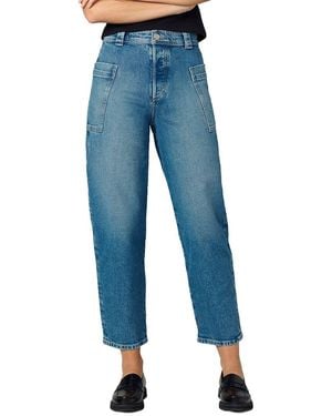 Joe's Jeans Pheobe Patch Pocket Barrel Leg - Blue