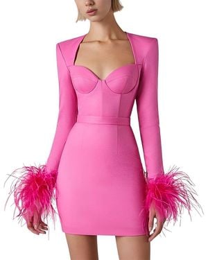 AMINA GLAM Mini Dress - Pink