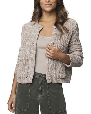Splendid Andrea Crop Cardigan - Gray