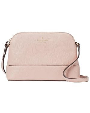 Kate Spade Southport Ave Leather Shoulder Bag - Pink