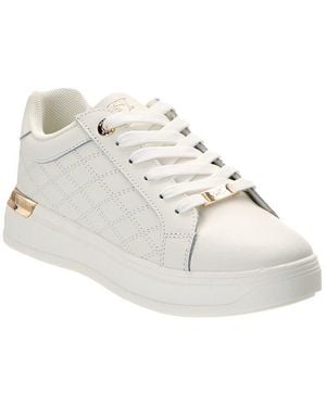 Dune Elba Leather Sneaker - White