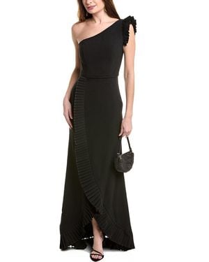 Jovani One-Shoulder Gown - Black