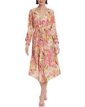 Donna Morgan Maxi Dress - Red