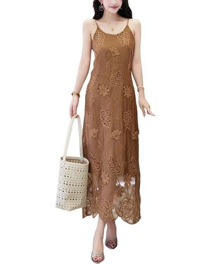 BURRYCO Sleeveless Maxi Dress - Brown