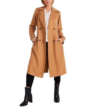 Bella Dahl Trench Coat - Natural
