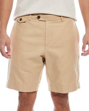 Brooks Brothers Linen-Blend Short - Natural