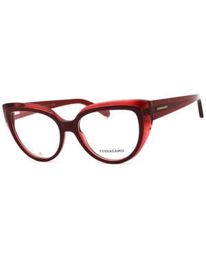Ferragamo Sf2984 53Mm Optical Frames - Brown