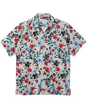 Tommy Bahama Tropicana Blooms Silk Camp Shirt - Blue