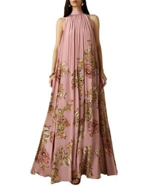 Dilireba Maxi Dress - Brown