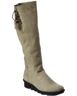 Arche Skaola Leather Knee-High Boot - Green