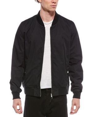 AllSaints Rev Bassett Reversible Bomber Jacket - Black
