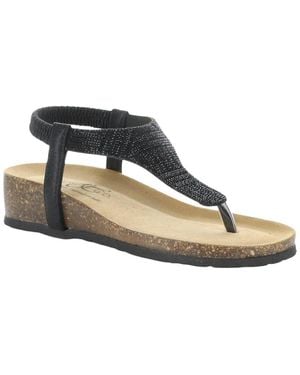 Bos. & Co. Bos. & Co. Lila Synthetic Sandal - Black