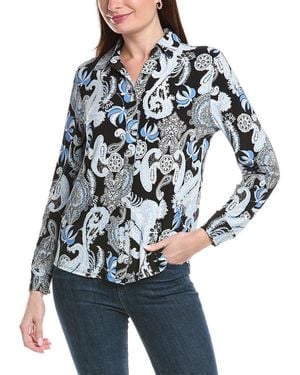 Jones New York Printed Top - Blue