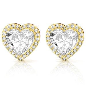 Amairah 14K 5.00 Ct. Tw. Lab-Grown Diamond Stud Earrings - White