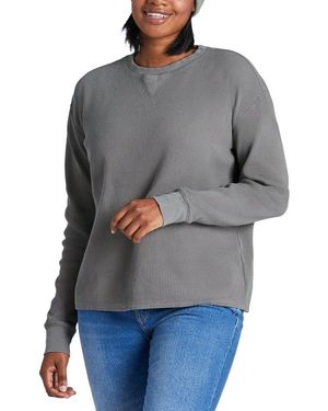 Life Is Good. Thermal T-Shirt - Gray