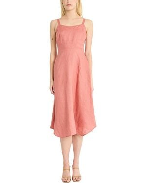 Luxely Midi Dress - Pink
