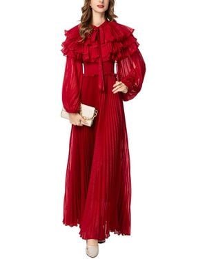 LIONELLO SALVI Maxi Dress - Red