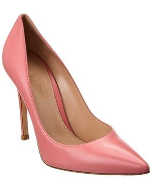 Gianvito Rossi Gianvito 105 Leather Pump - Pink