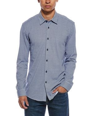 BOSS Roan Kent Pattern Shirt - Blue