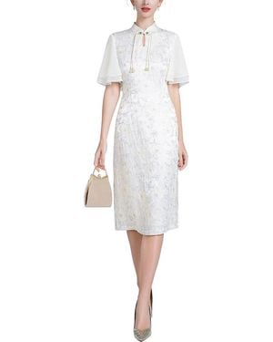 Lanelle Midi Dress - White