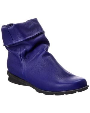 Arche Tte Leather Boot - Blue