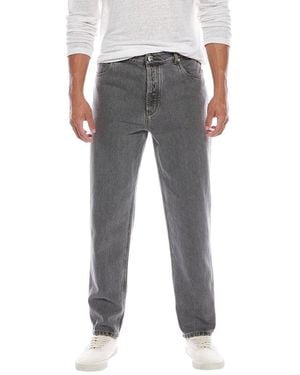 Brunello Cucinelli Black Straight Fit Jean - Grey