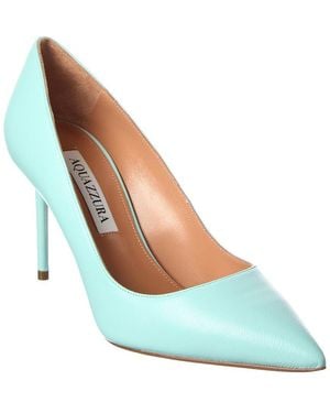 Aquazzura Leather Pump - Blue
