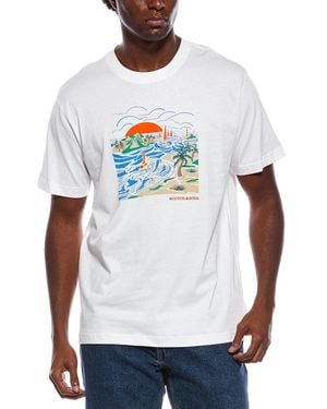 Scotch & Soda Graphic T-Shirt - White