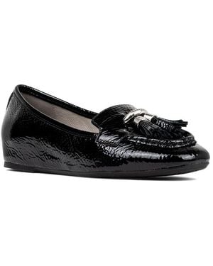 Donald J Pliner Loriel Leather Loafer - Black