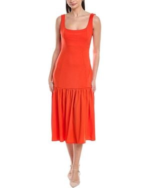 To My Lovers Midi Dress - Red